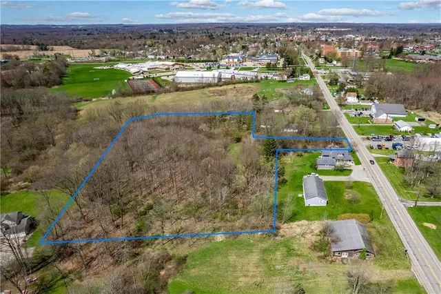 a view of a lake with a mountain