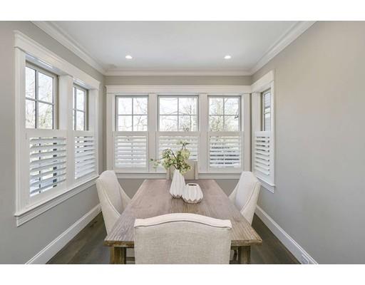 20 Gammons Road Newton, MA 02468 - Photo 14 of 28 a view of a dining room with furniture window and outside view