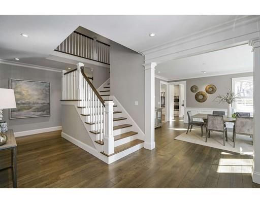 20 Gammons Road Newton, MA 02468 - Photo 6 of 28 a view of entryway livingroom and hall