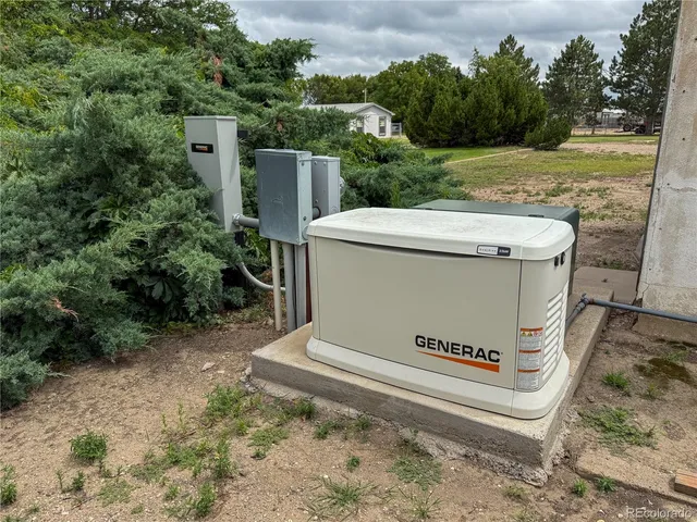 a view of a house with backyard and a tree