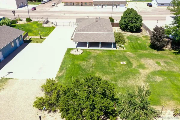 a house with a outdoor space