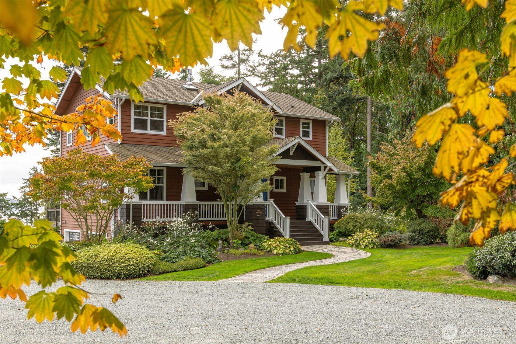9418 Marshall Road Bow, WA 98232 - Photo 1 of 1 a front view of a house with garden