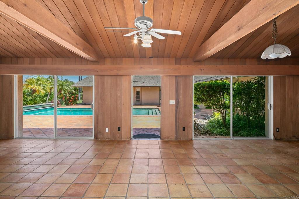 14048 San Pasqual Valley Road Escondido, CA 92027 - Photo 45 of 55 a view of an entryway with a ceiling fan