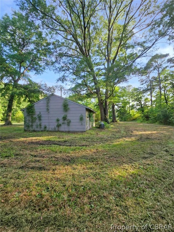 5347 Ware Neck Road Gloucester, VA 23061 - Photo 34 of 36 View of yard