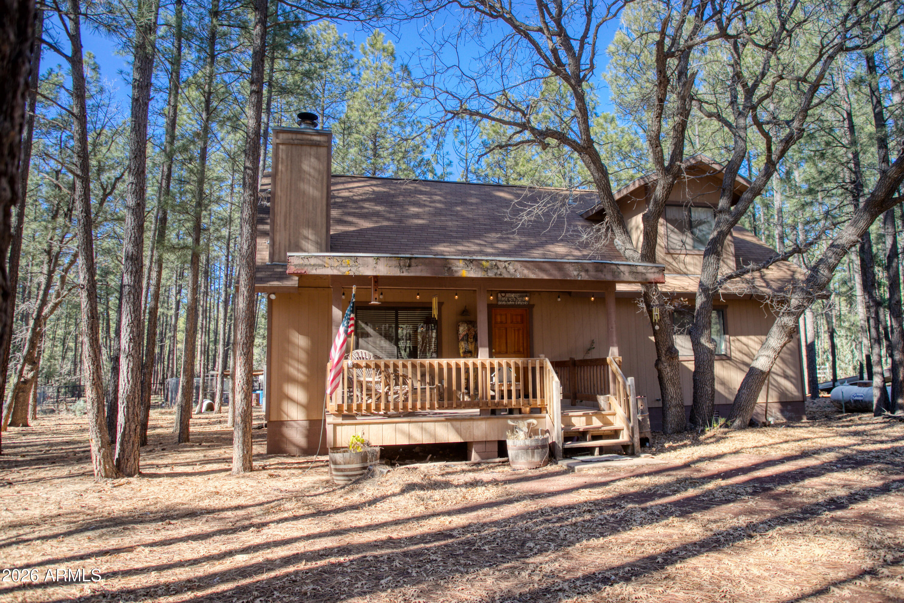146 Deer Run Road Pinetop, AZ 85935 - Photo 13 of 44 FRONT DECK