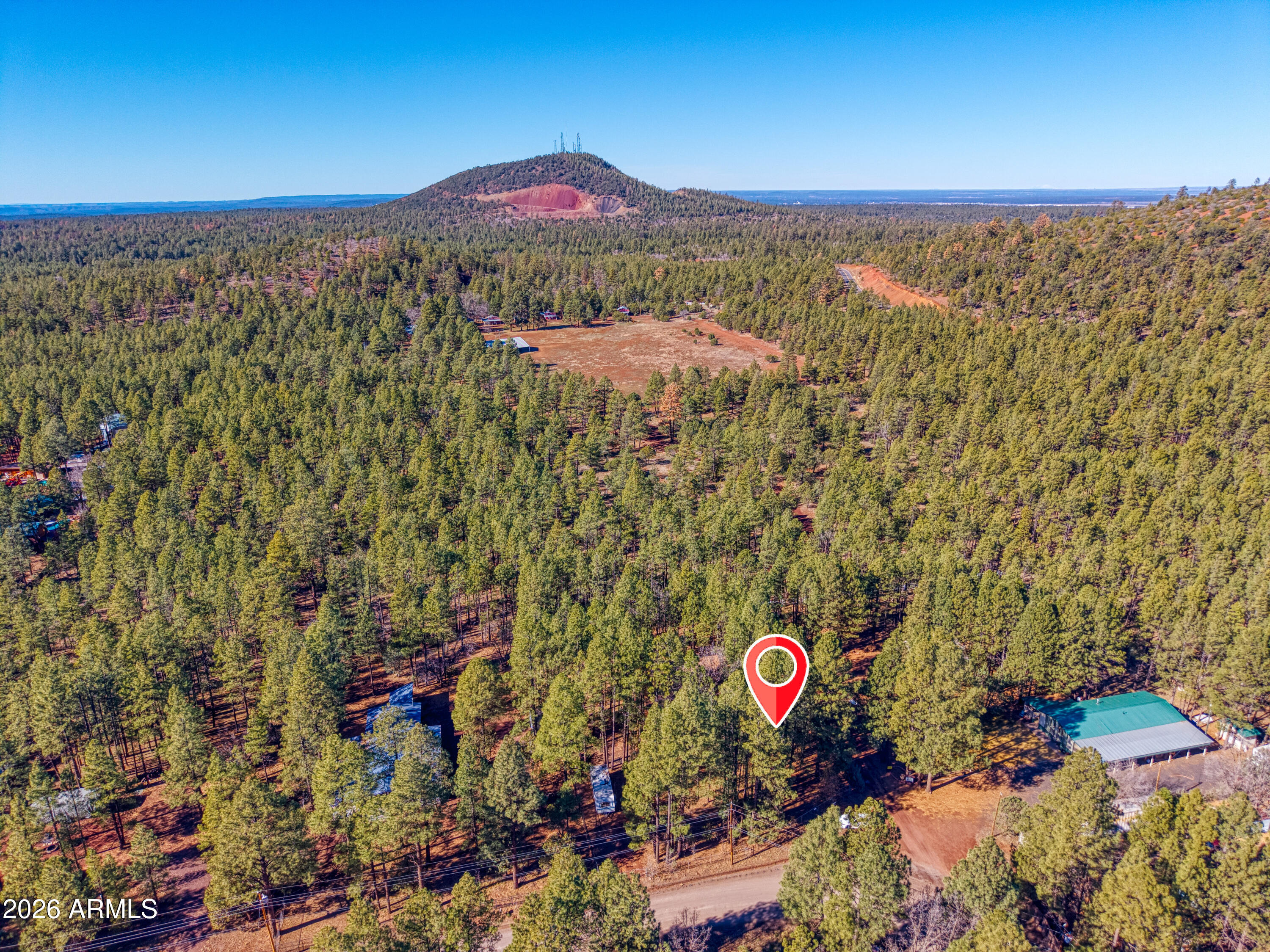 146 Deer Run Road Pinetop, AZ 85935 - Photo 26 of 44 DRONE LOCATION