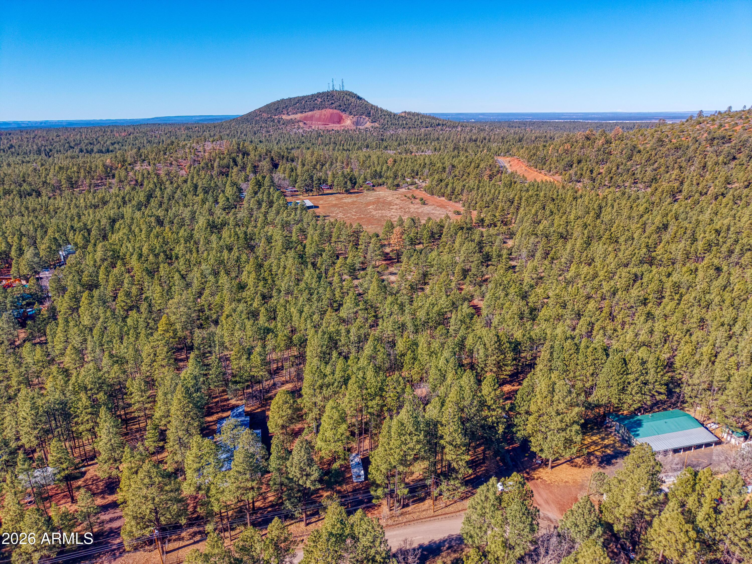 146 Deer Run Road Pinetop, AZ 85935 - Photo 27 of 44 DRONE VIEW