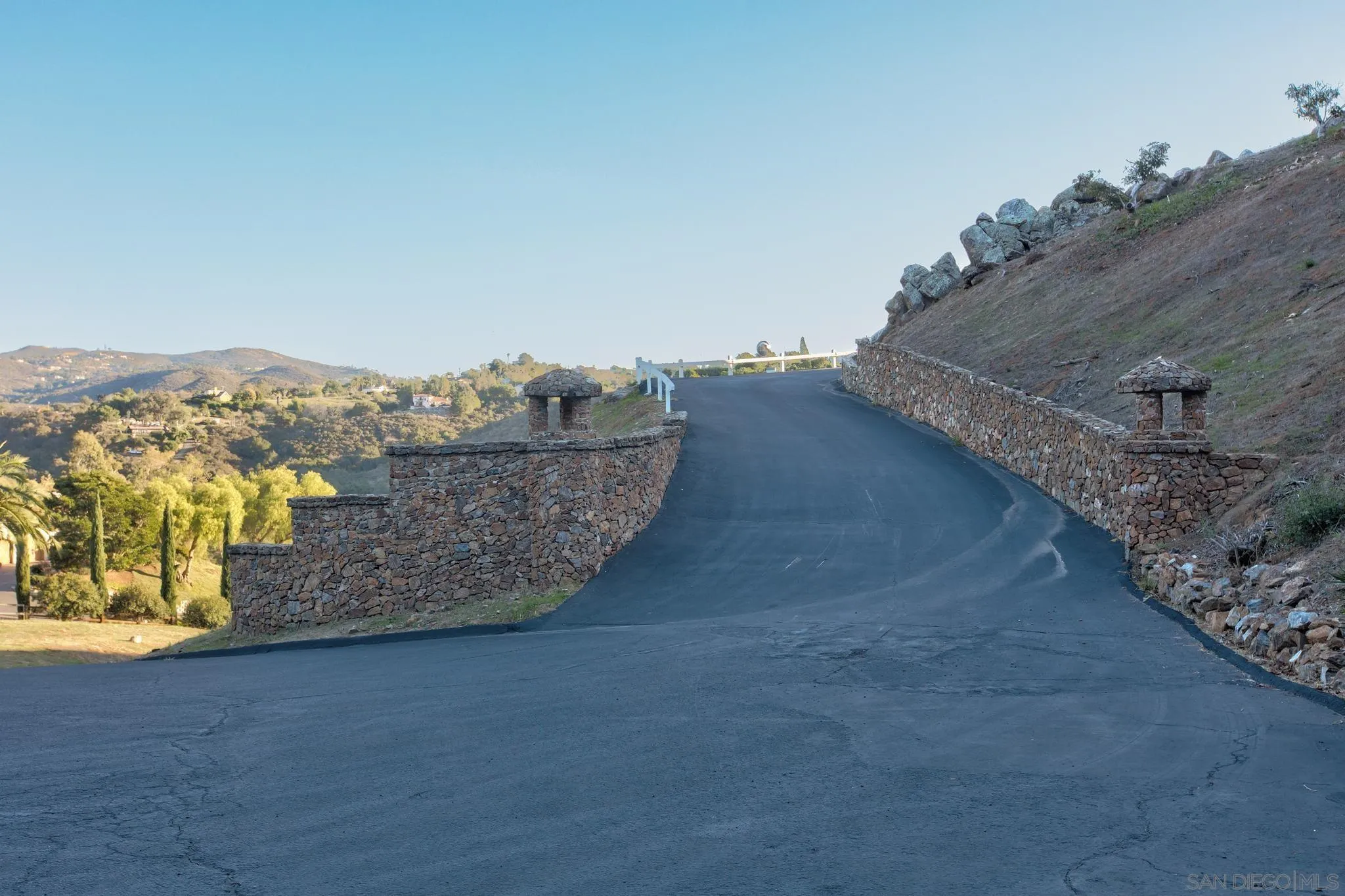 30419 Canyon Estates Road Vista, CA 92084 - Photo 61 of 75 a view of a terrace with a mountain
