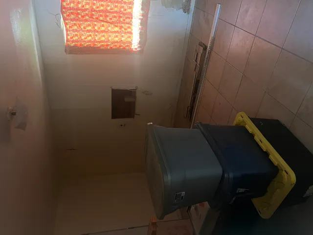 a close up of a mirror