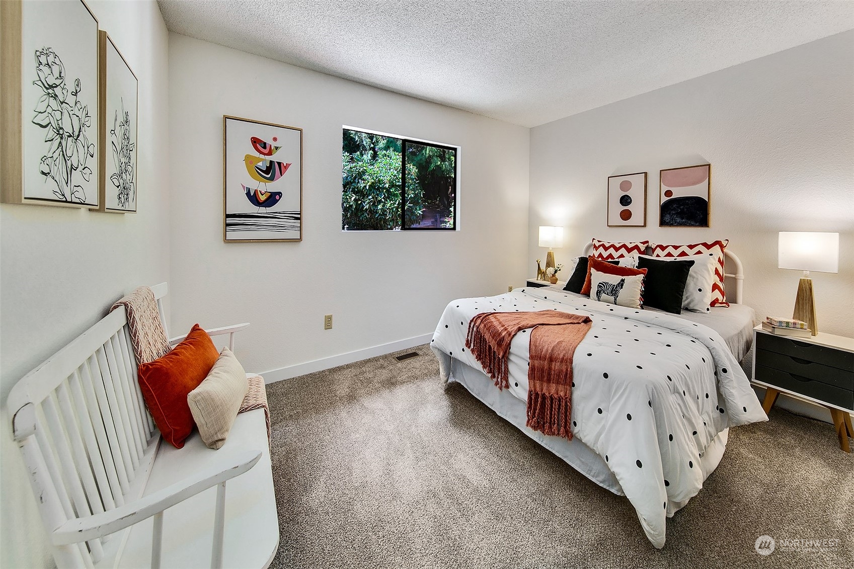 21822 4th Avenue Southeast Bothell, WA 98021 - Photo 12 of 40 a bedroom with a bed and wooden floor