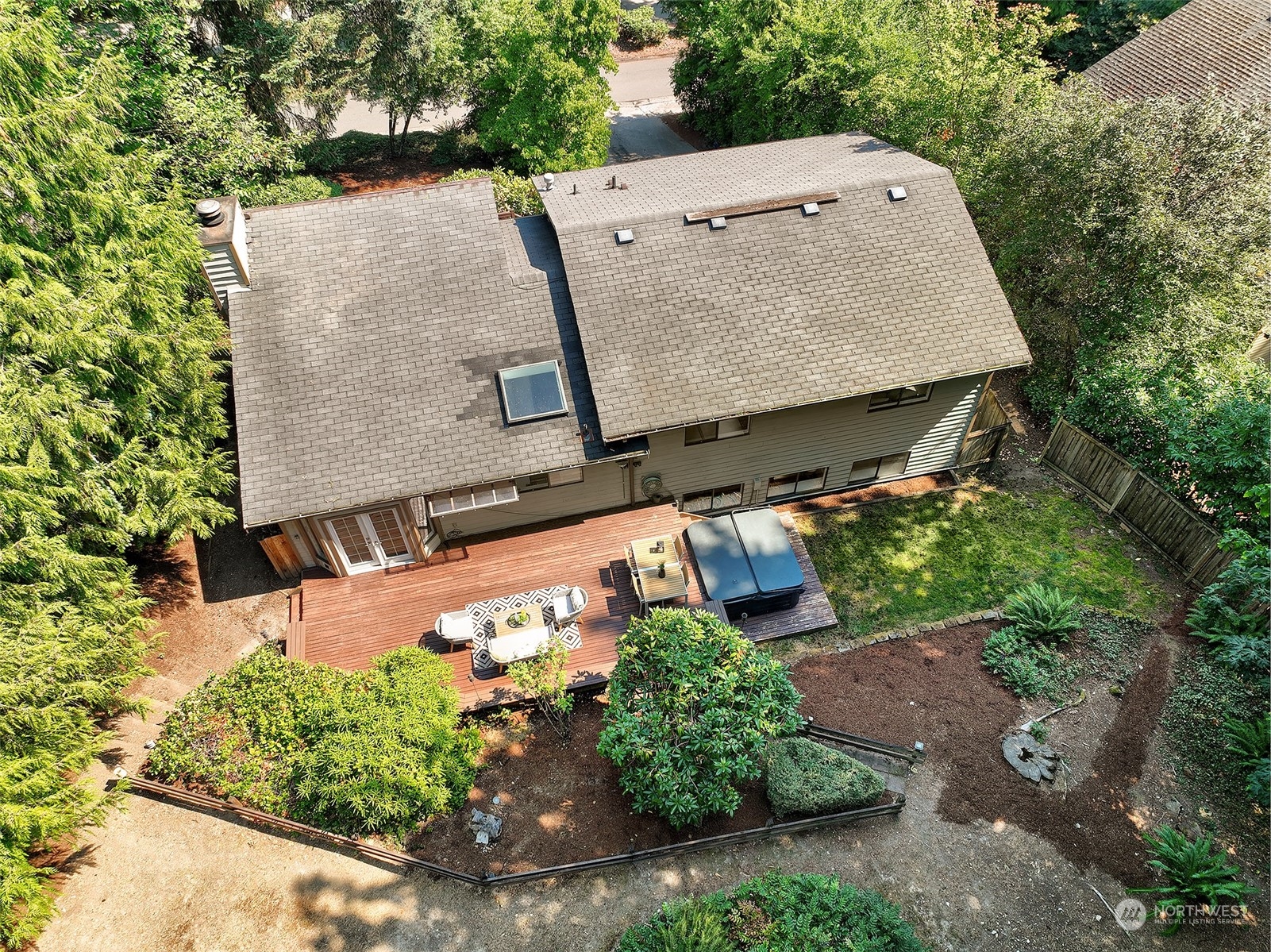 21822 4th Avenue Southeast Bothell, WA 98021 - Photo 25 of 40 an aerial view of a house having yard