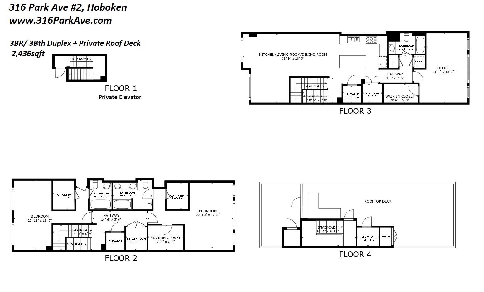 316 Park Avenue, Unit 2 Hoboken, NJ 07030 - Photo 47 of 47