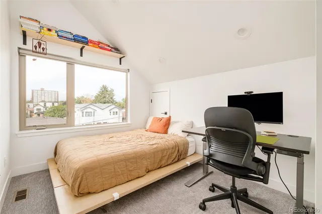 a view of a city with tall buildings