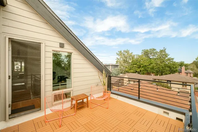 a view of a city that has tall buildings