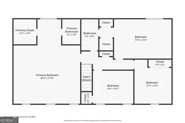 $310,000 | 4657 Keighley Drive, Stone Mountain, GA 30083