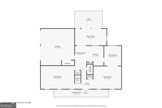 $310,000 | 4657 Keighley Drive, Stone Mountain, GA 30083