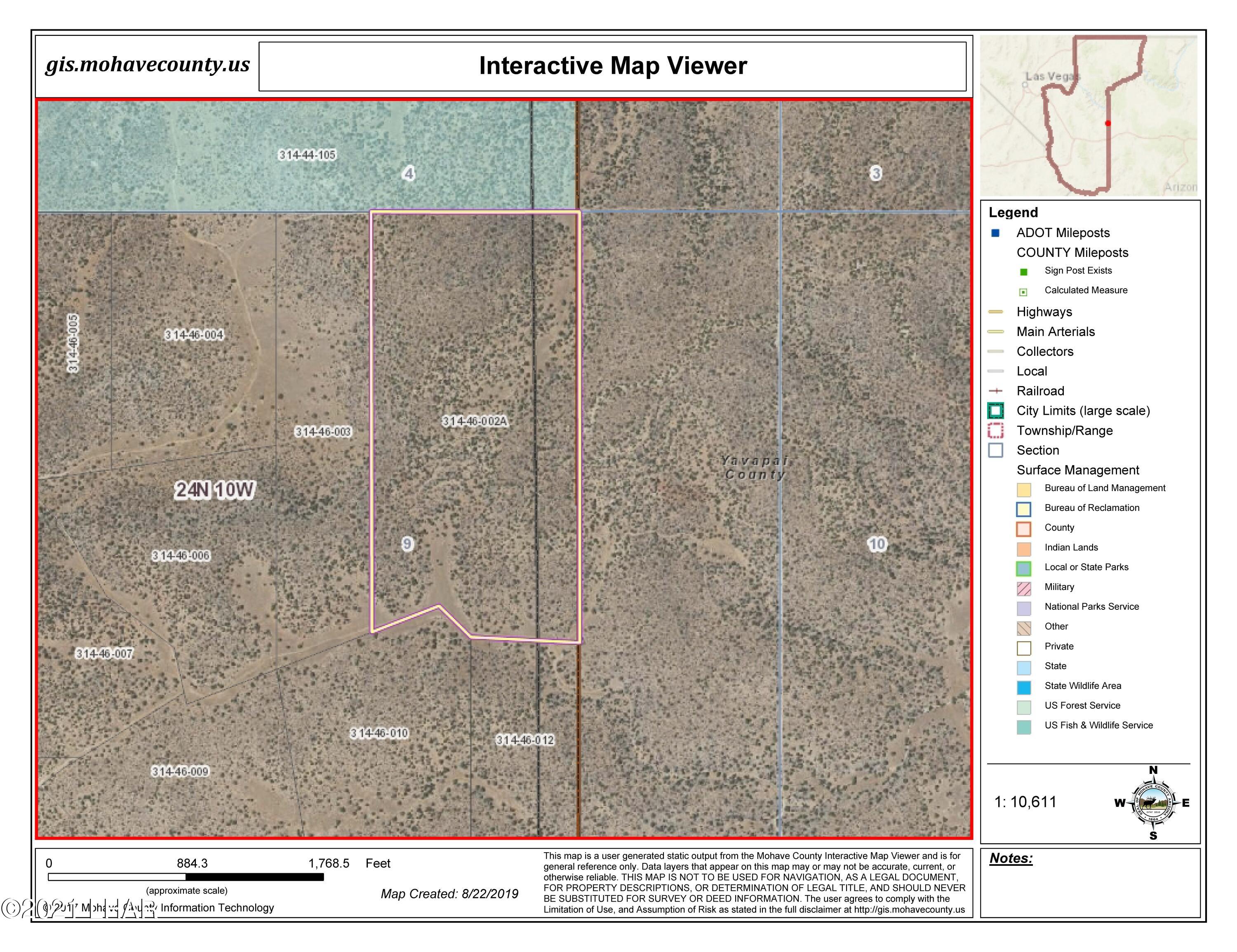 121.5 Greenview Ranch Seligman, AZ 86337 - Photo 2 of 24 Lots 715, 716 Greenview Ranches - GIS Cl