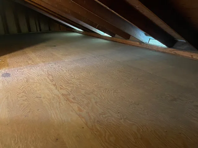 a view of empty room