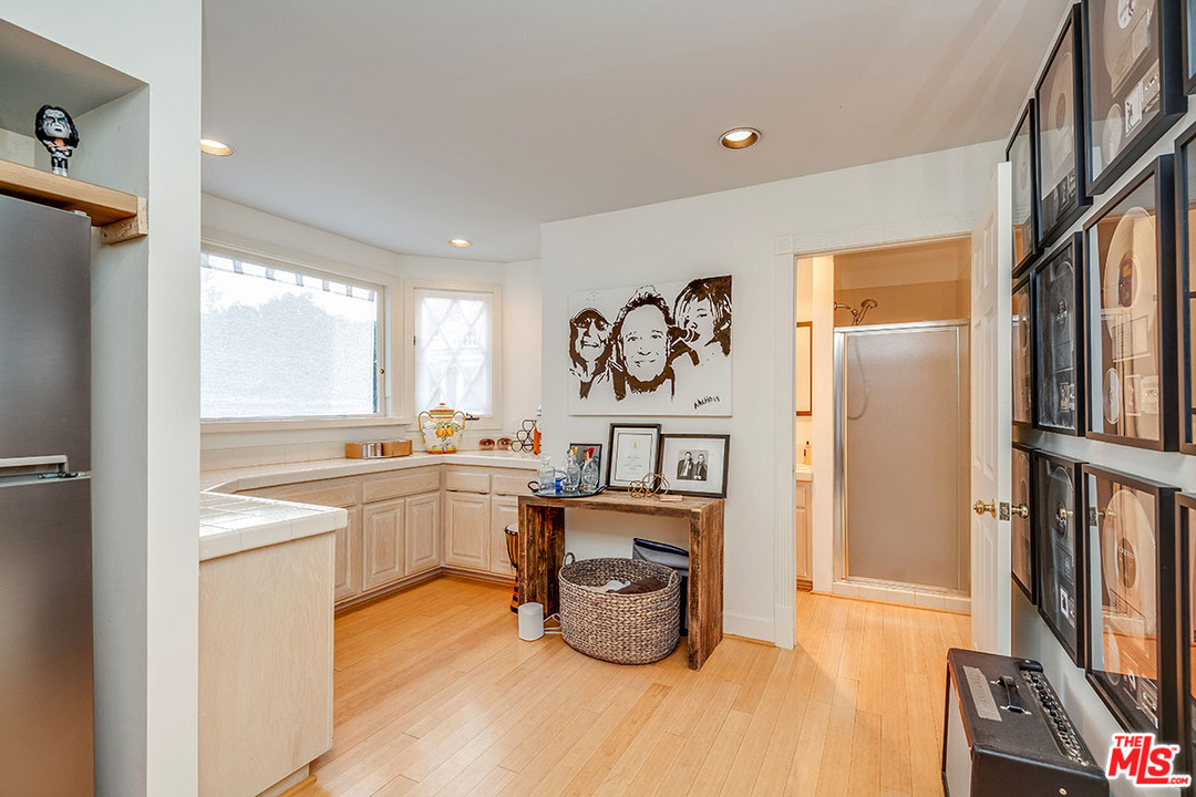 20 Toluca Estates Drive Toluca Lake, CA 91602 - Photo 43 of 46 a kitchen with a refrigerator and a sink