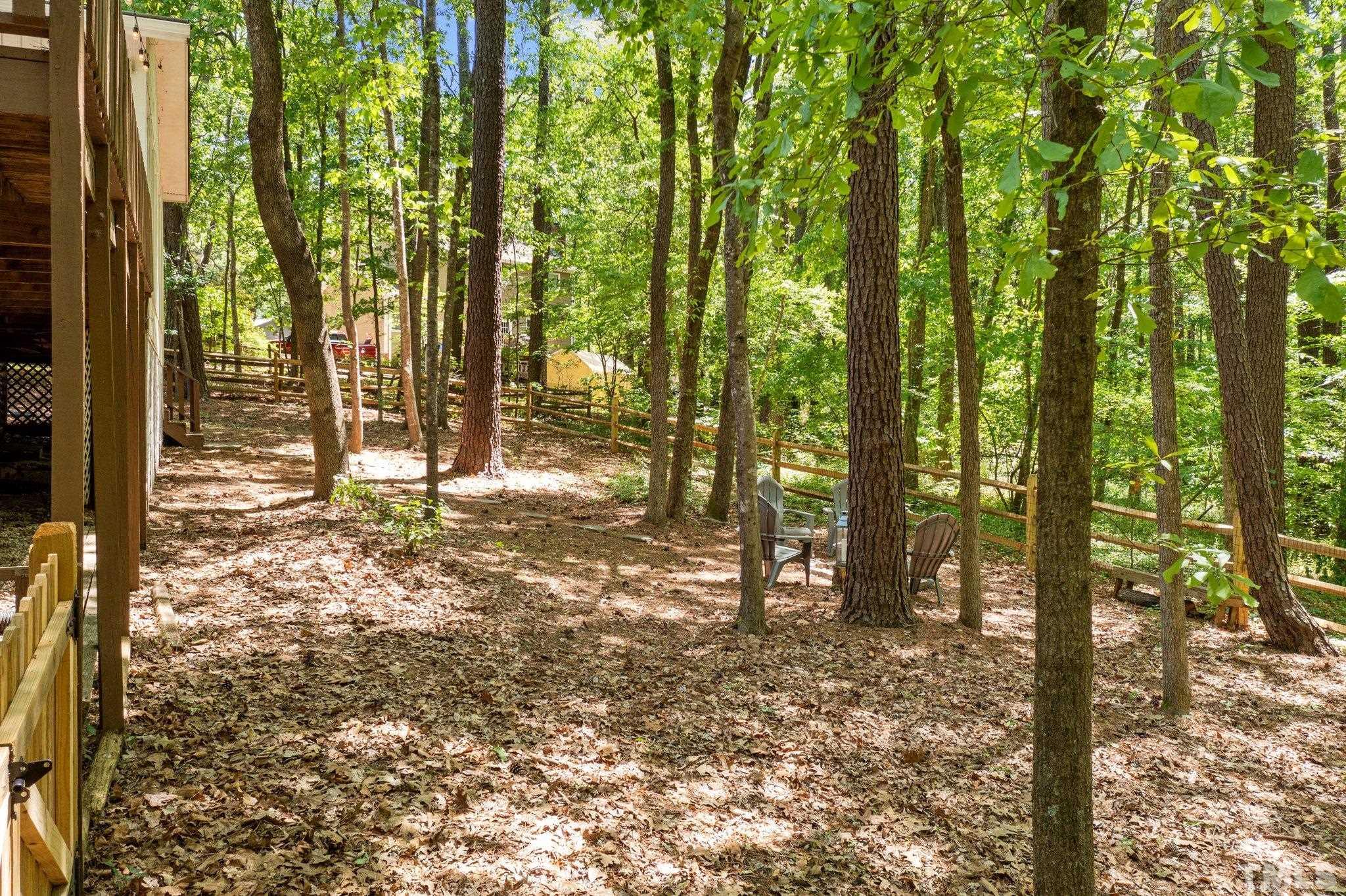 5 St James Court Durham, NC 27713 - Photo 38 of 44 a view of outdoor space with trees