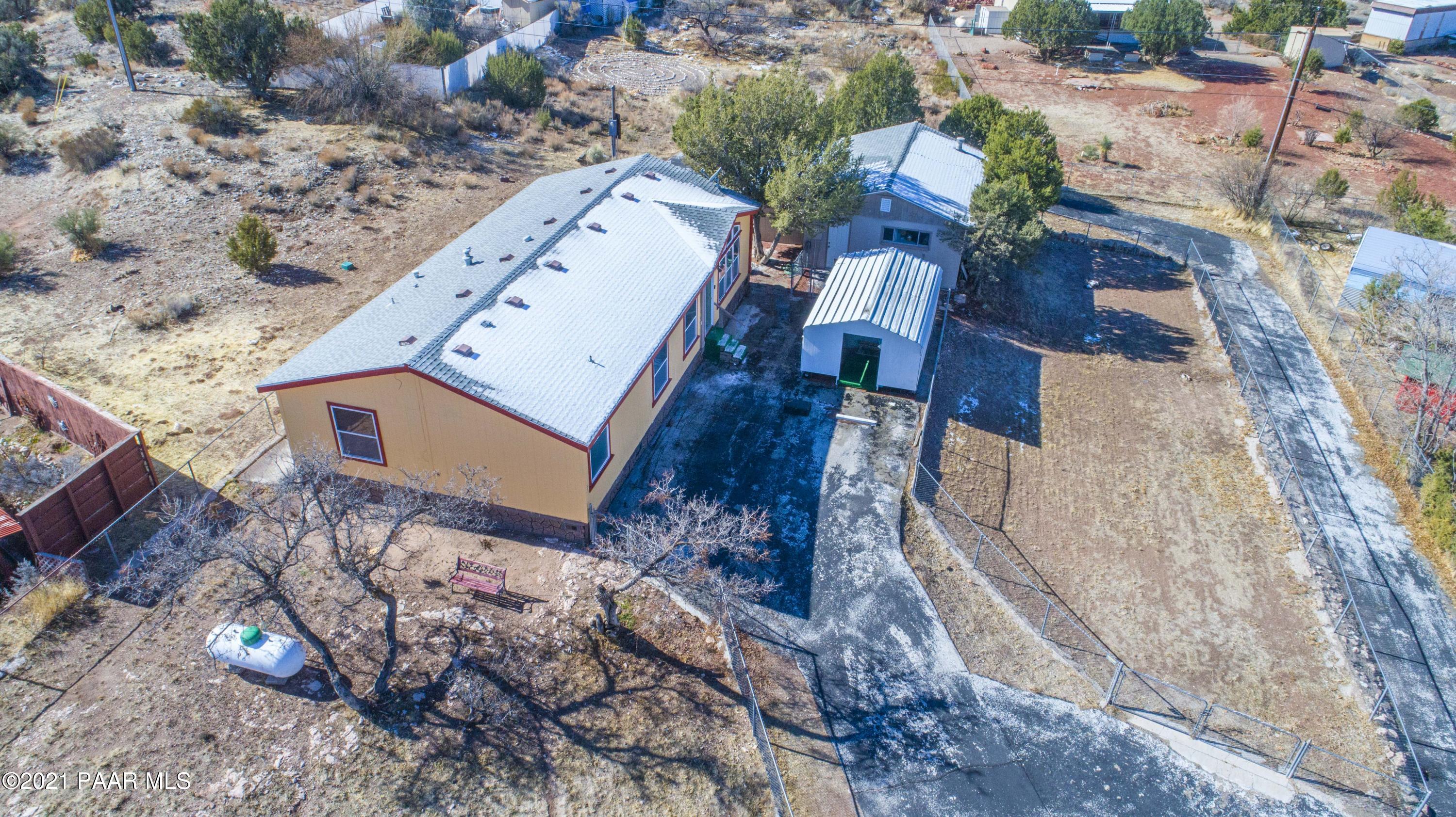 4650 Quail Hollow Road Rimrock, AZ 86335 - Photo 2 of 36 a view of a house with a yard