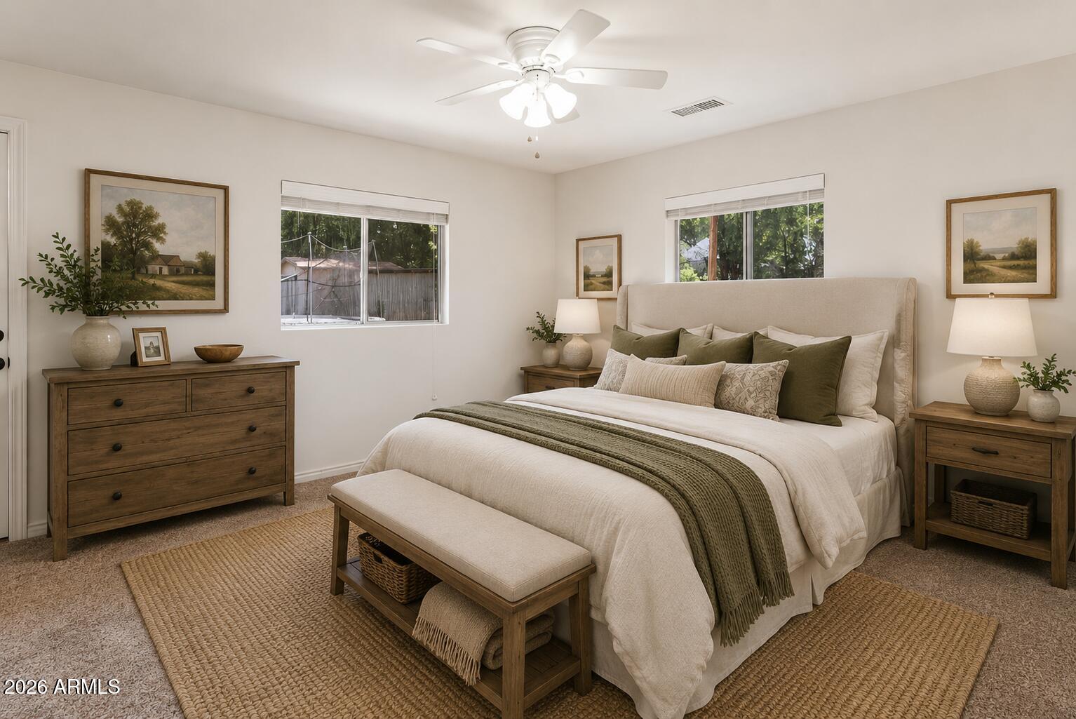 75 North Farm Circle Road Cornville, AZ 86325 - Photo 22 of 53 Primary bed (staged)