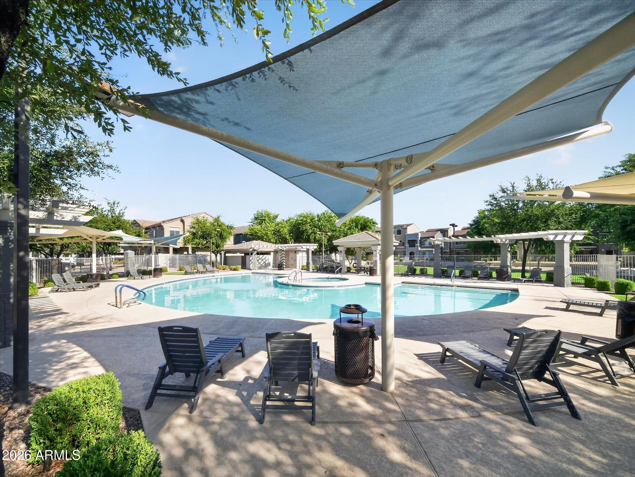 280 South Evergreen Road, Unit 1383 Tempe, AZ 85288 - Photo 32 of 35 Rio Salado Entrance Pool