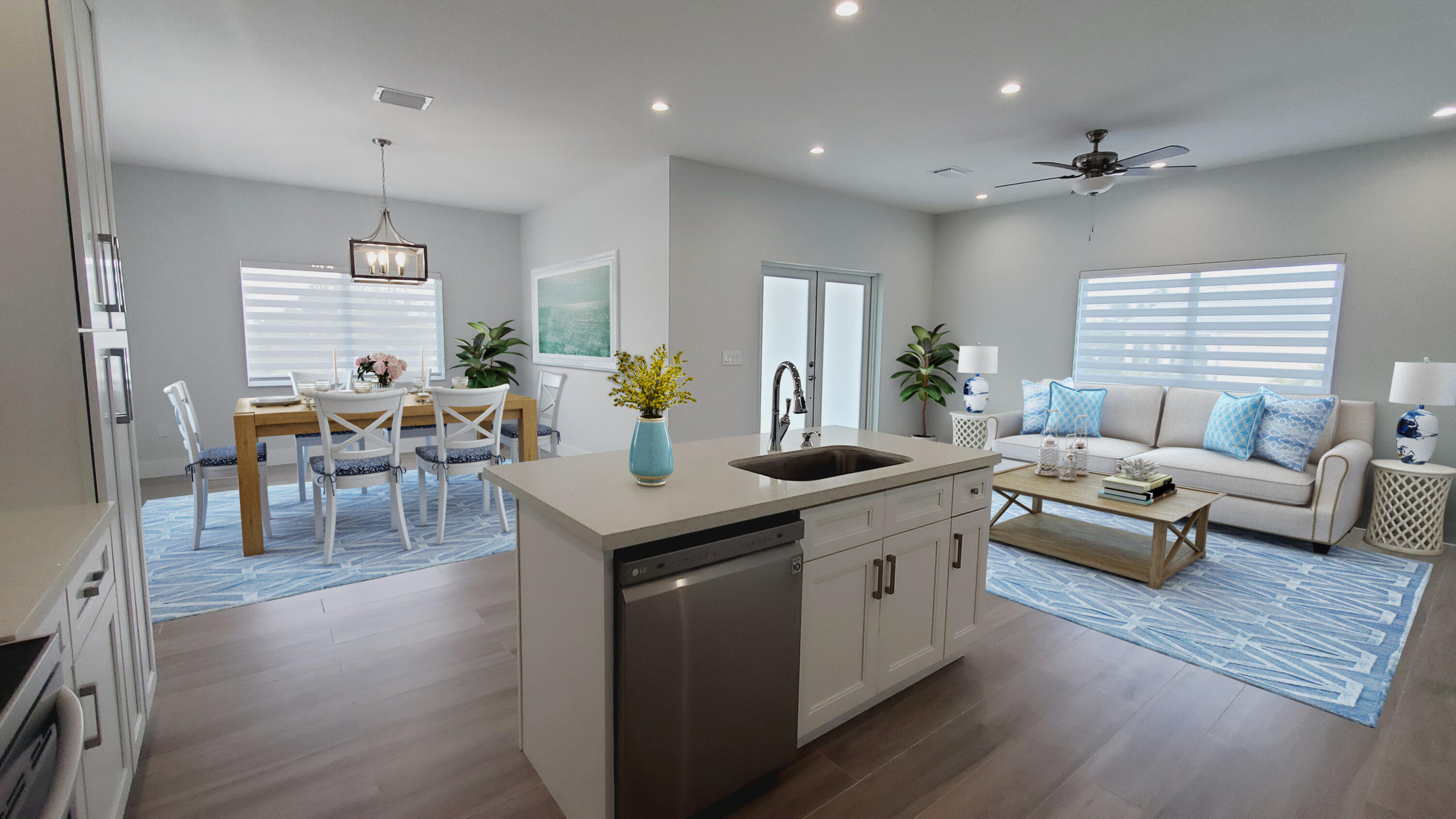 554 Gordon Circle Key Largo, FL 33037 - Photo 6 of 36 a living room with furniture and a large window