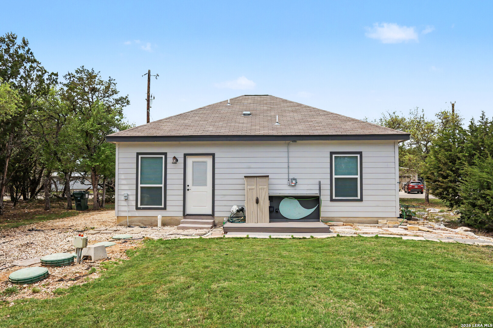 2071 Hornsby Spring Branch, TX 78070 - Photo 20 of 20 a front view of house with yard