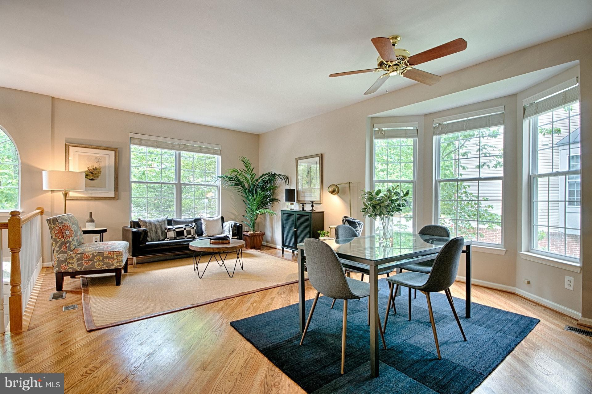 1217 Wild Hawthorn Way Reston, VA 20194 - Photo 2 of 30 Combined living room and dining room