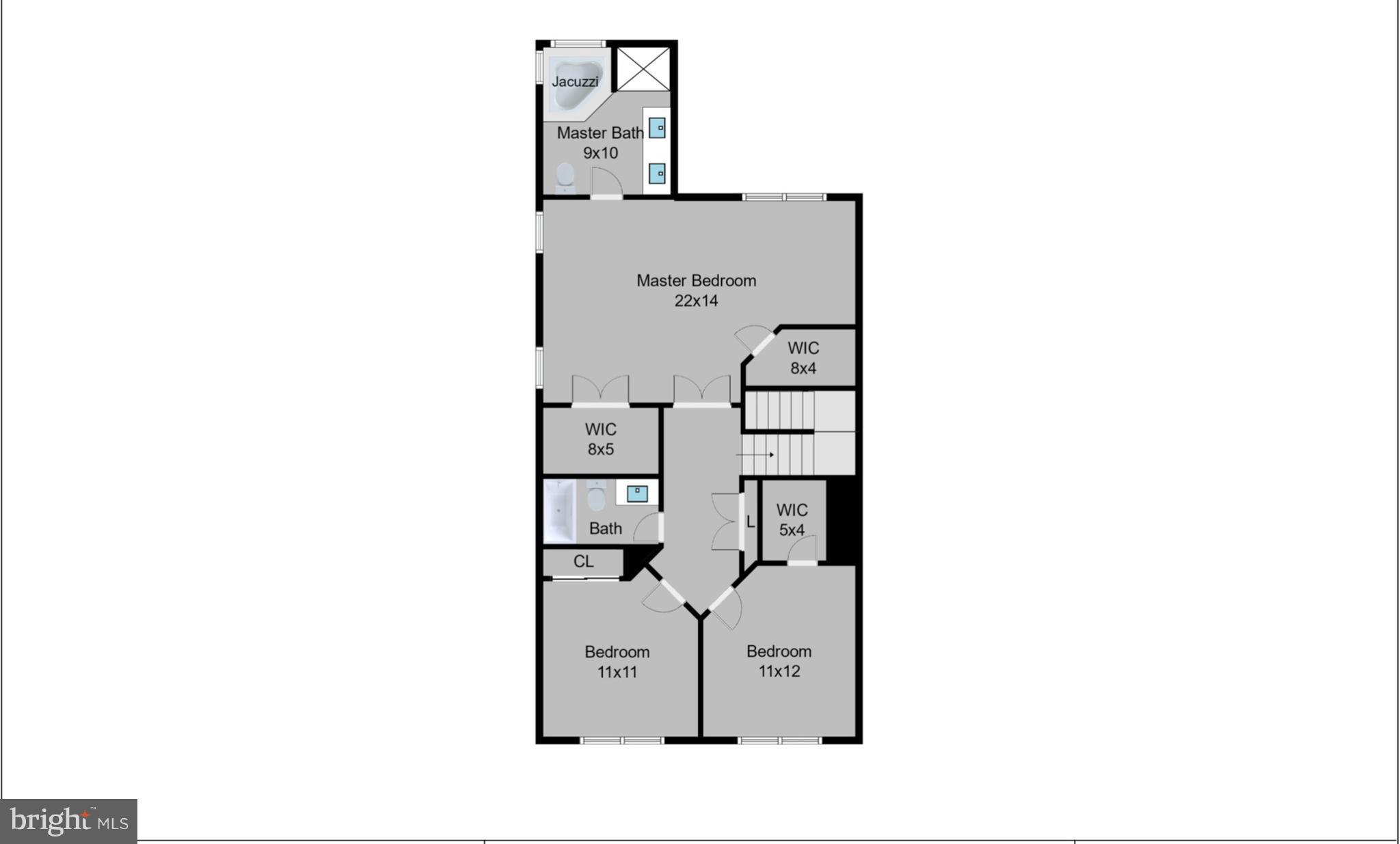 1217 Wild Hawthorn Way Reston, VA 20194 - Photo 29 of 30 Upper Level Floor Plans