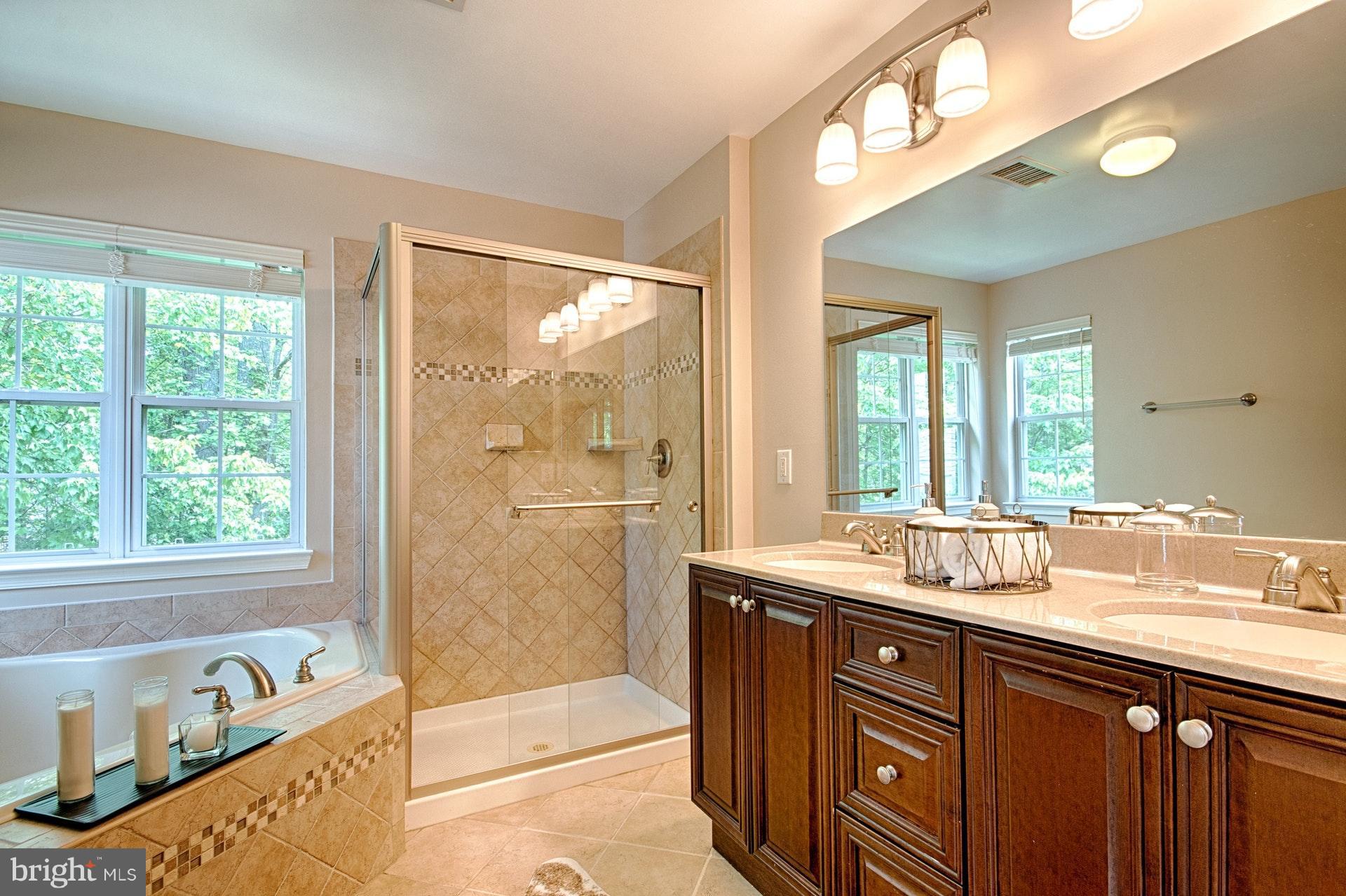 1217 Wild Hawthorn Way Reston, VA 20194 - Photo 6 of 30 Master bathroom with double vanities