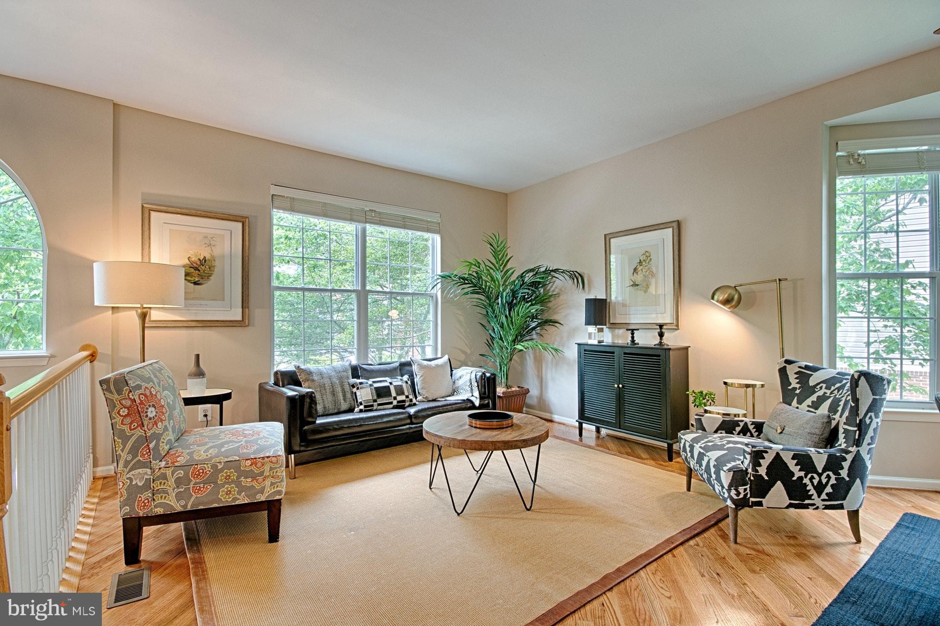 1217 Wild Hawthorn Way Reston, VA 20194 - Photo 7 of 30 Alternate View of Living Room