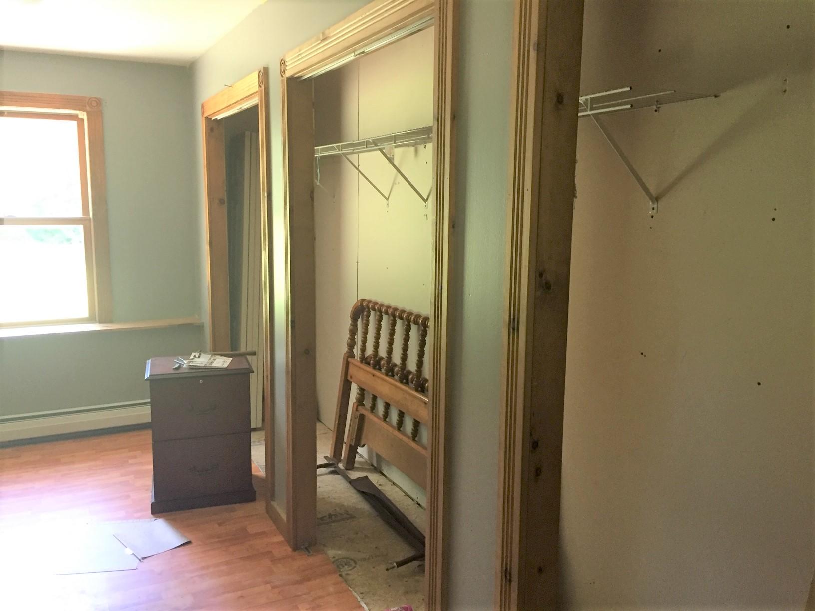 16 Walker Road Stoneham, ME 04231 - Photo 13 of 18 Bedroom 1 Closets