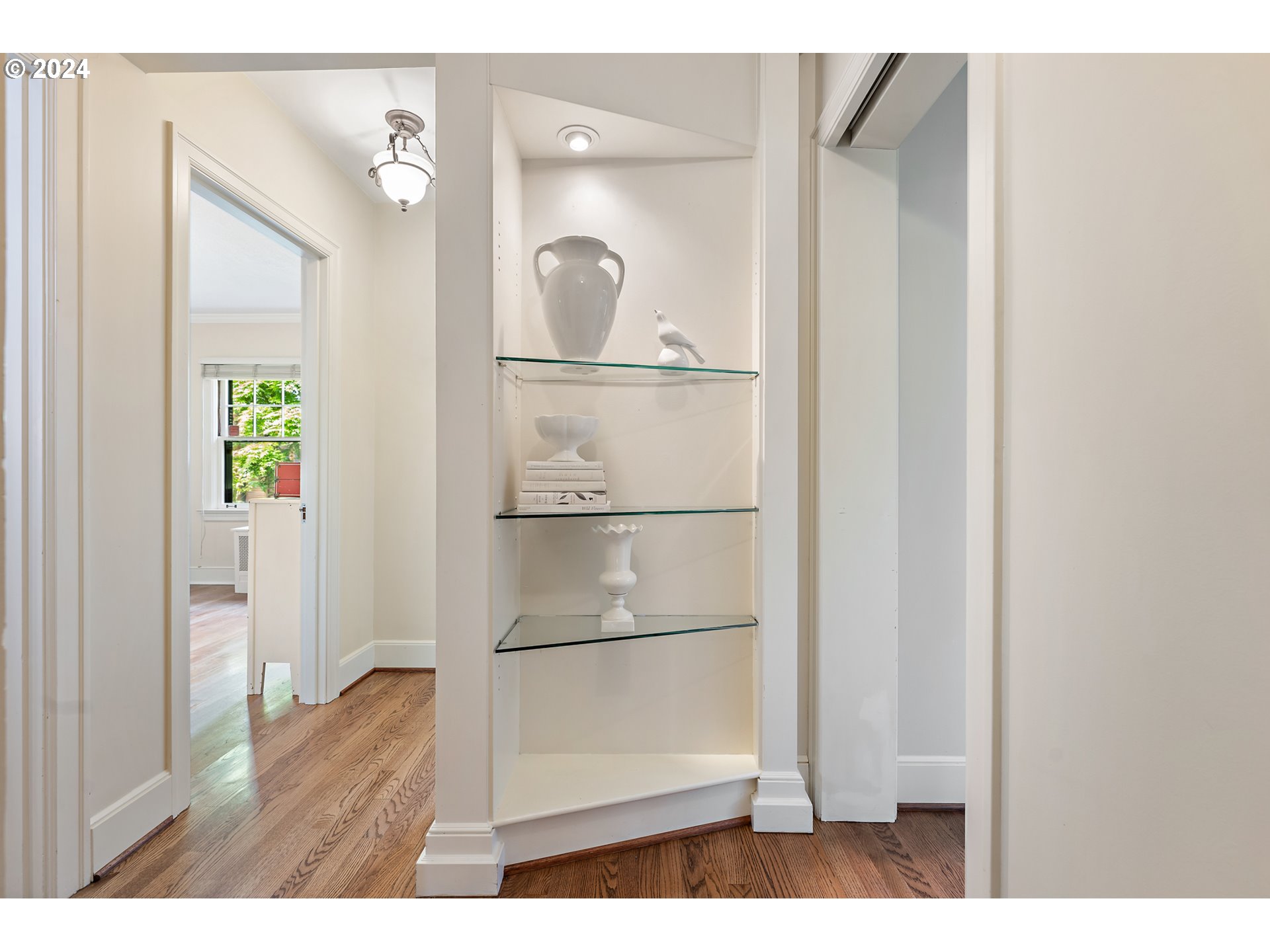 3433 Southeast Henry Street Portland, OR 97202 - Photo 18 of 48 a view of a bedroom from a hallway