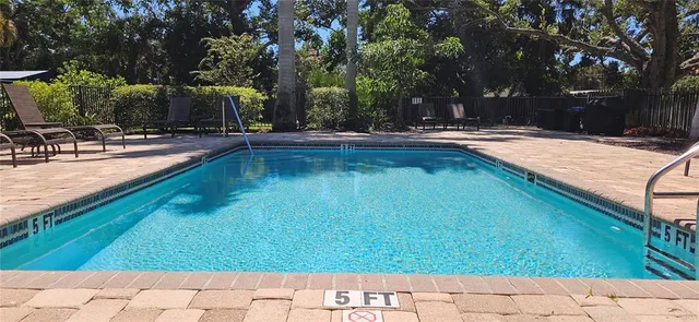 a front view of a building with street