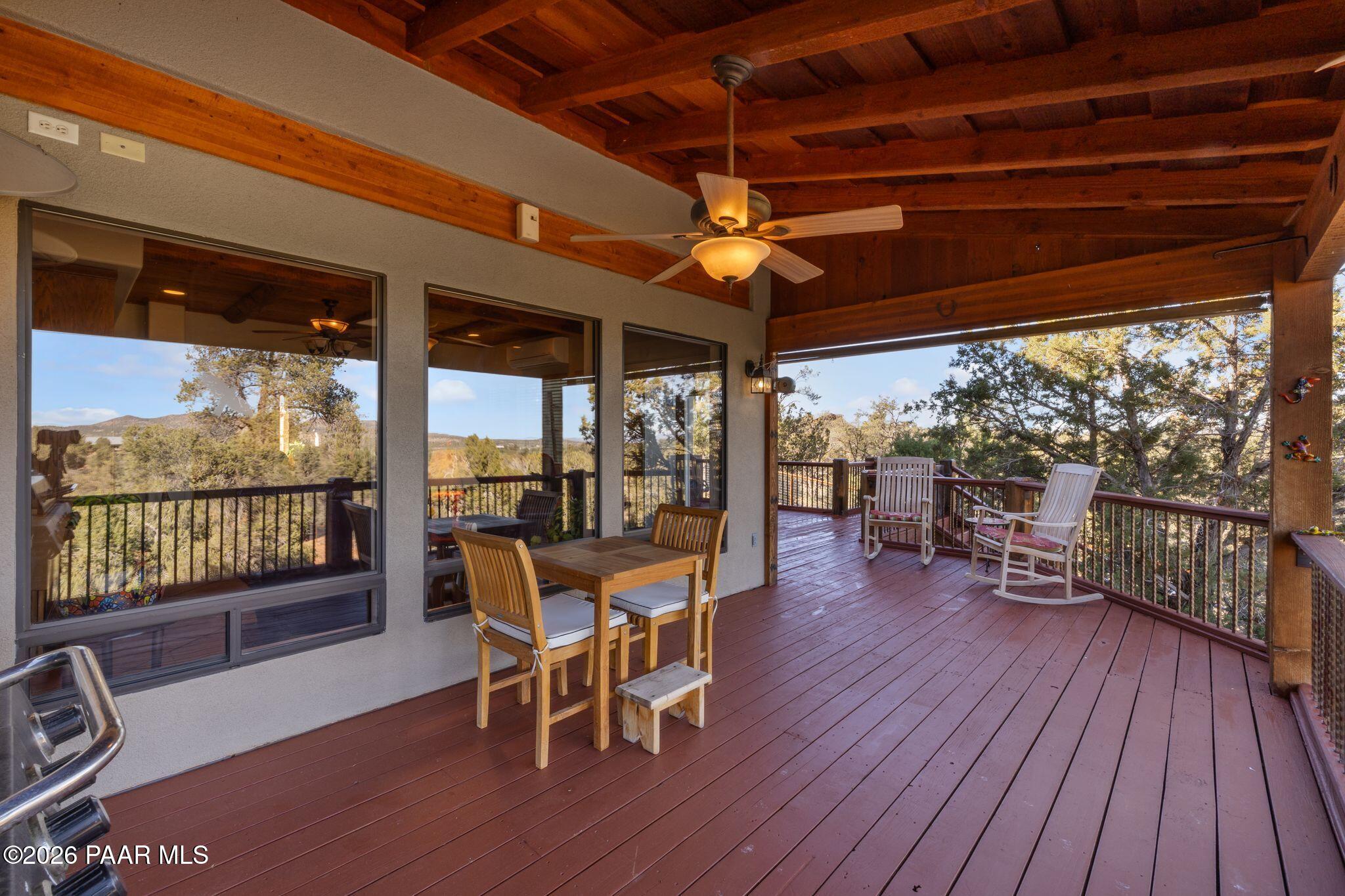 4676 West Tomahawk Ridge Lane Prescott, AZ 86305 - Photo 28 of 37 Back Deck