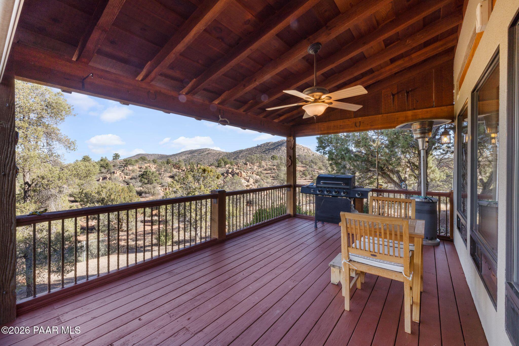 4676 West Tomahawk Ridge Lane Prescott, AZ 86305 - Photo 29 of 37 Back Deck