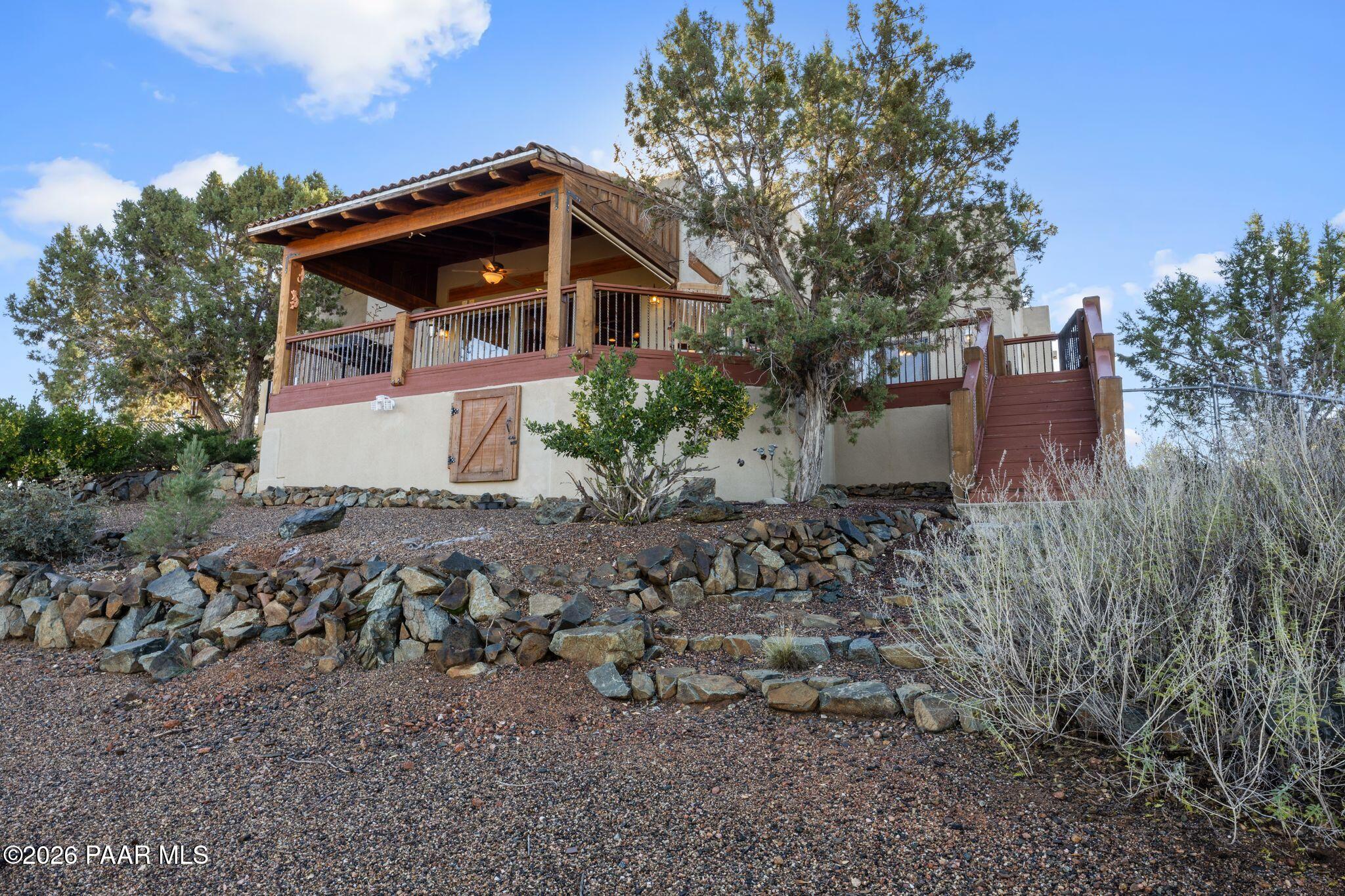 4676 West Tomahawk Ridge Lane Prescott, AZ 86305 - Photo 32 of 37 Backyard