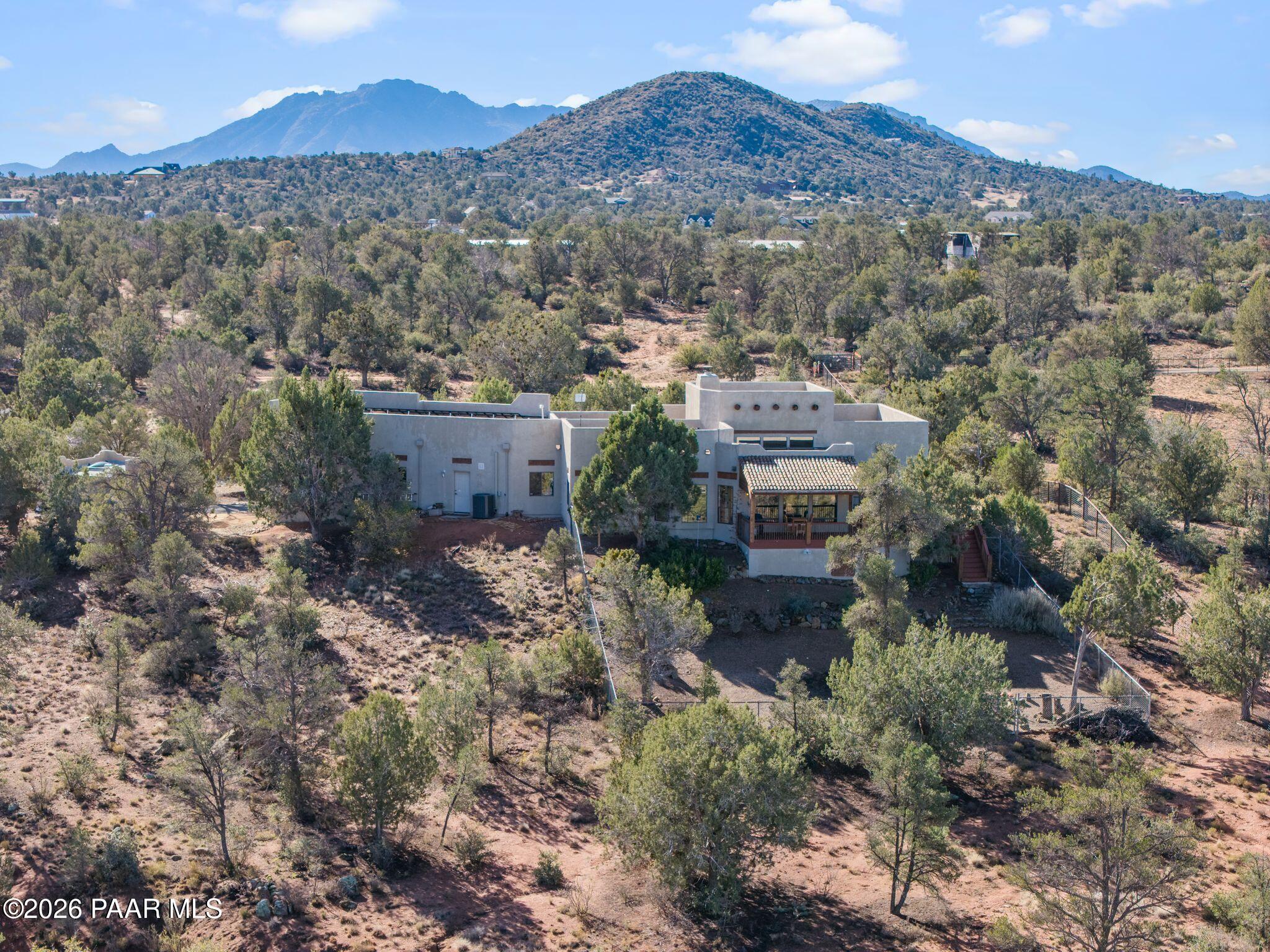 4676 West Tomahawk Ridge Lane Prescott, AZ 86305 - Photo 36 of 37 Back Aerial