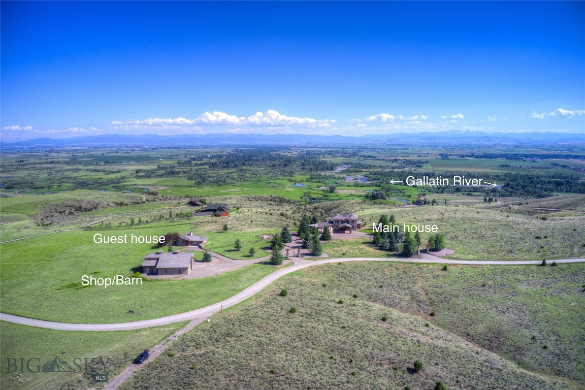 1240 Twin River Cutoff Road Manhattan, MT 59741 - Photo 4 of 88 Private 20.53 acre estate featuring a luxury home, guest house, and shop/barn