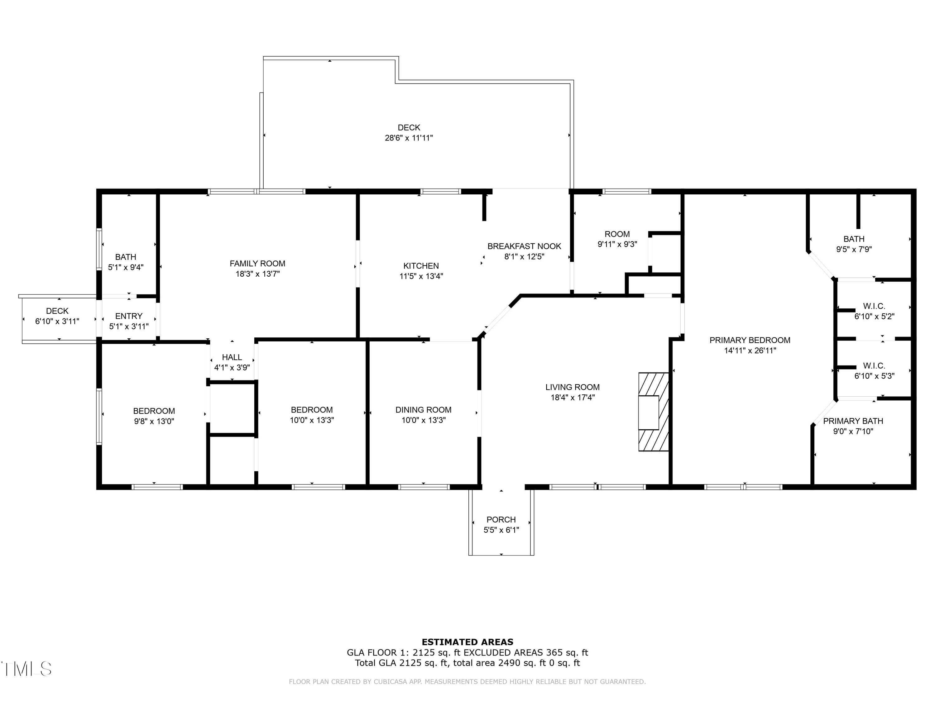 89 Munday Road Roxboro, NC 27574 - Photo 46 of 46 a picture of a floor plan