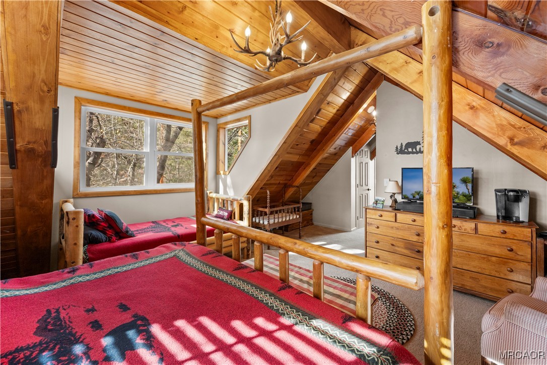 1289 Canyon Road Fawnskin, CA 92333 - Photo 18 of 23 a view of an outdoor space with seating area