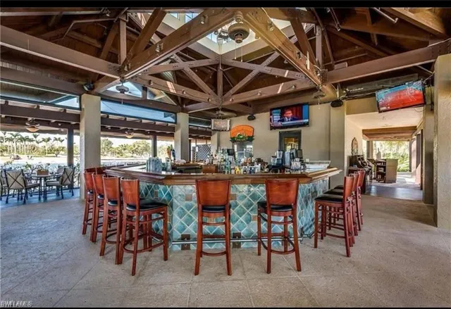 a view of a bar restaurant