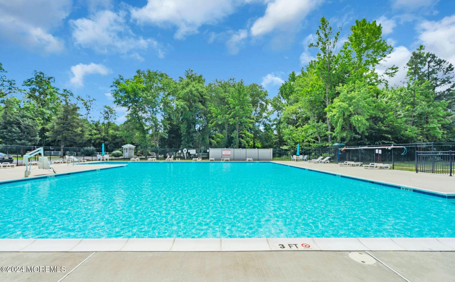 724 Monmouth Road, Unit 40 Cream Ridge, NJ 08514 - Photo 24 of 33 a view of a backyard with swimming pool