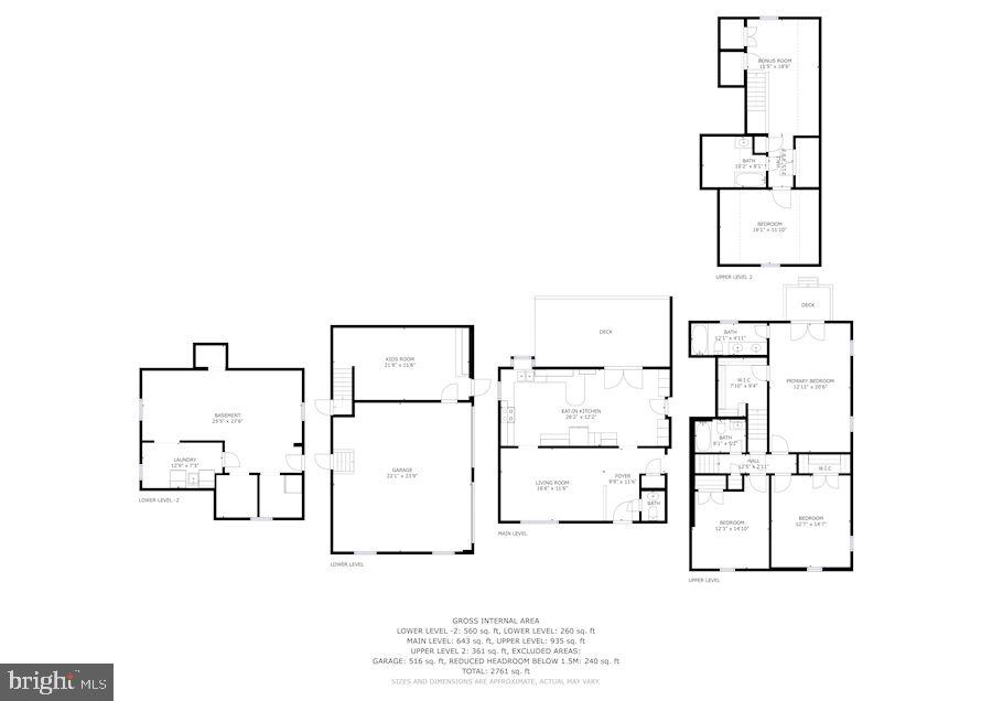 7349 Gaither Road Sykesville, MD 21784 - Photo 37 of 37 Floor Plan