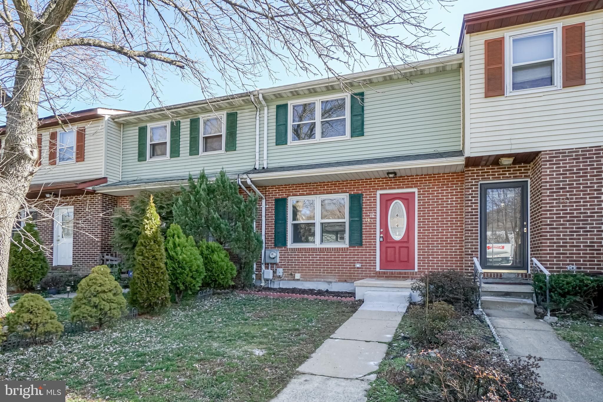 18 Hatteras Court Elkton, MD 21921 - Photo 21 of 21 a front view of a house with yard and trees around