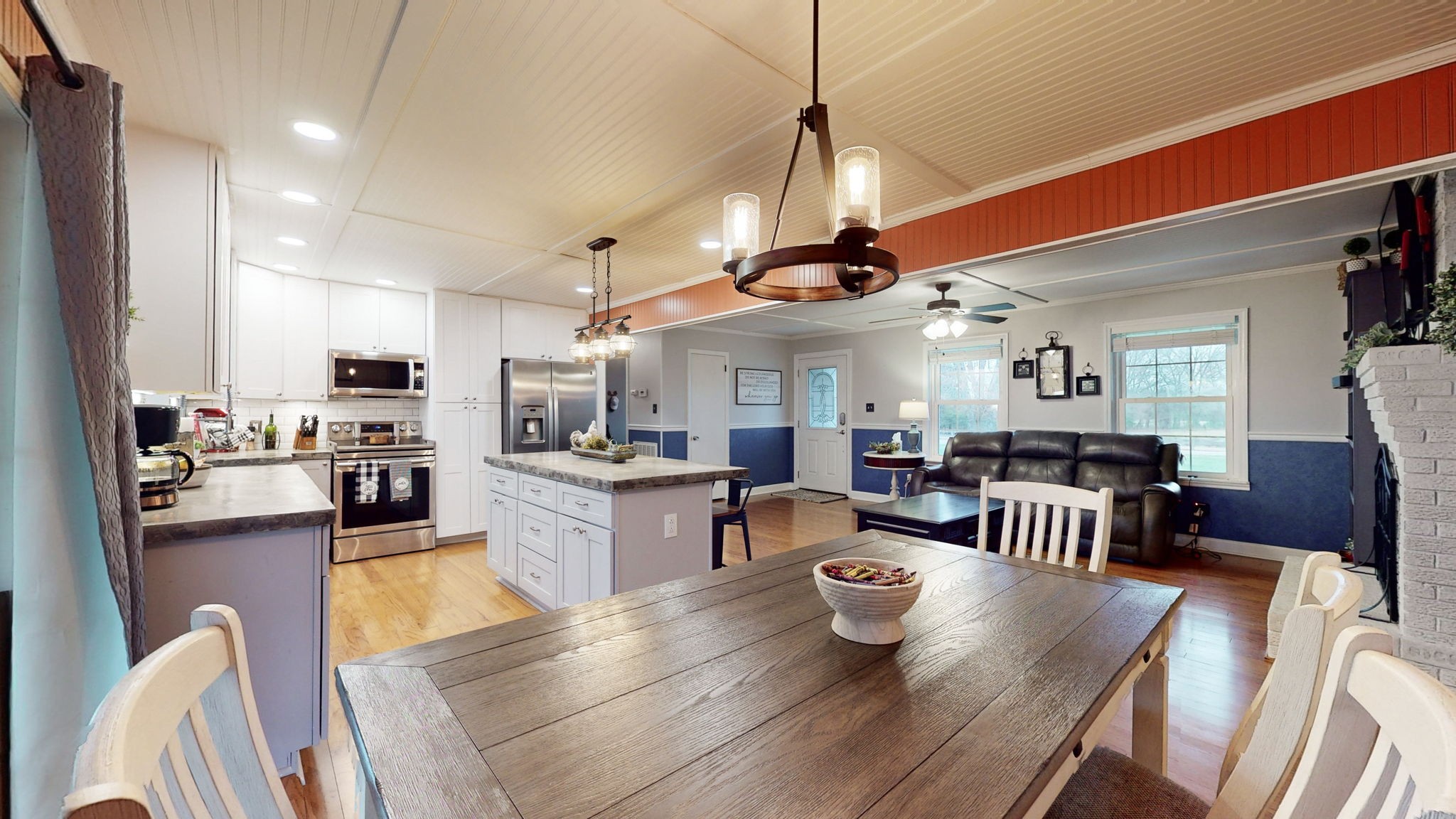 221 Limestone Road Elora, TN 37328 - Photo 20 of 47 a large kitchen with a table and chairs