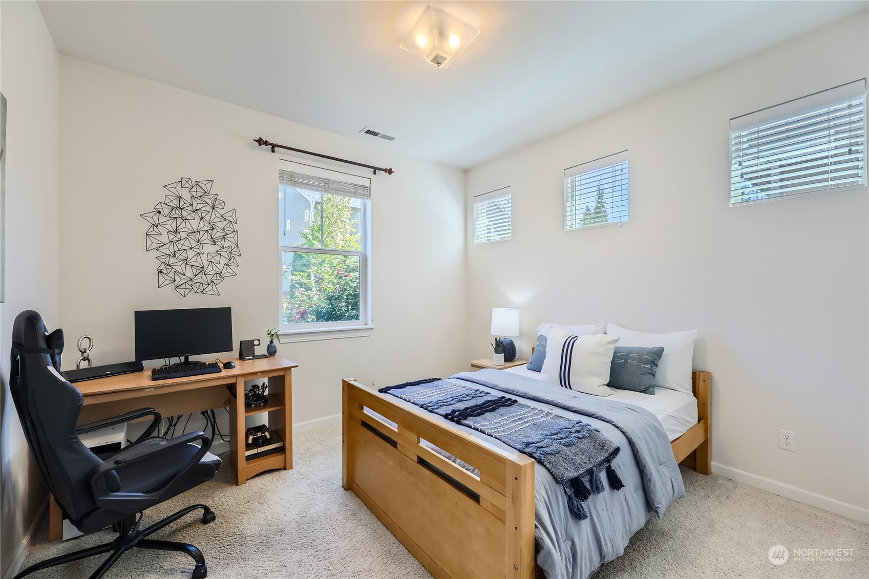 3606 196th Place Southeast Bothell, WA 98012 - Photo 17 of 39 a bedroom with a workspace