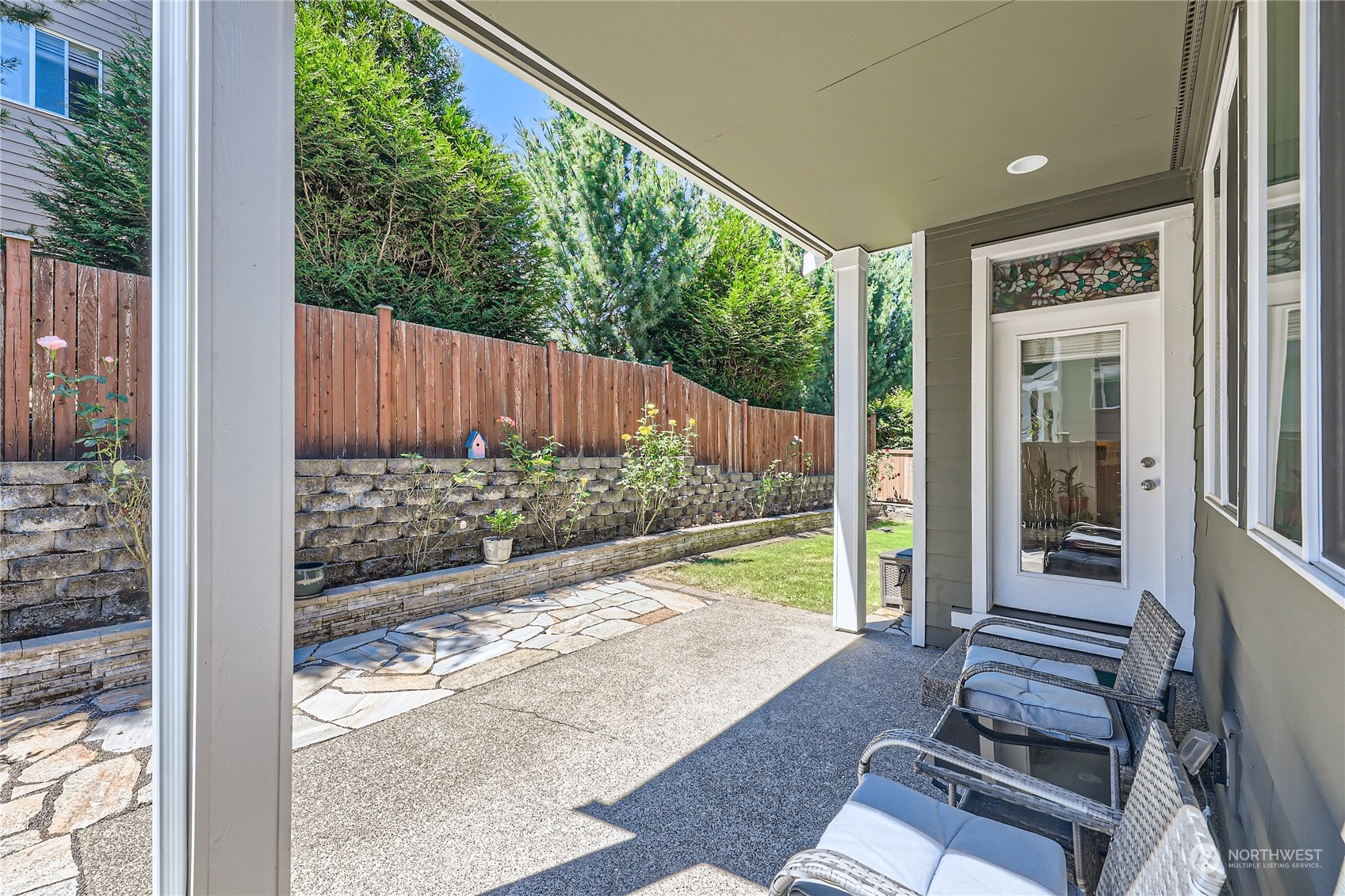 3606 196th Place Southeast Bothell, WA 98012 - Photo 35 of 39 a garden view with a seating space